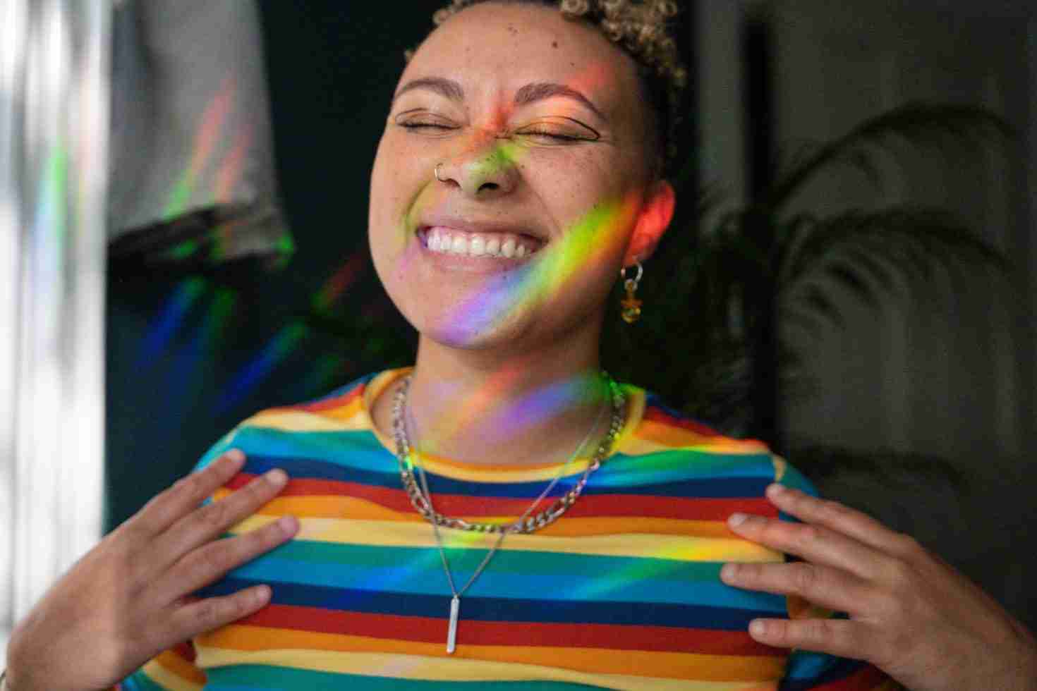 happy woman