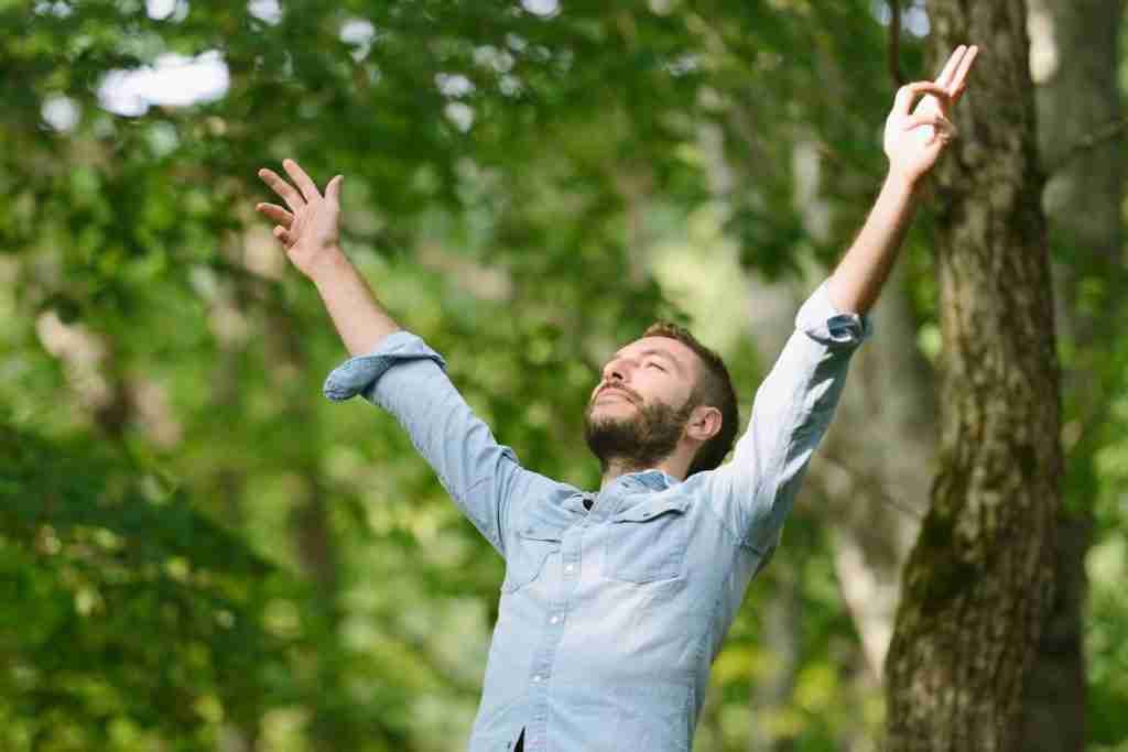 happy man