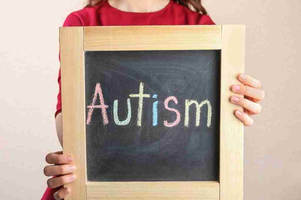 autism written in chalk