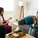 woman in therapy